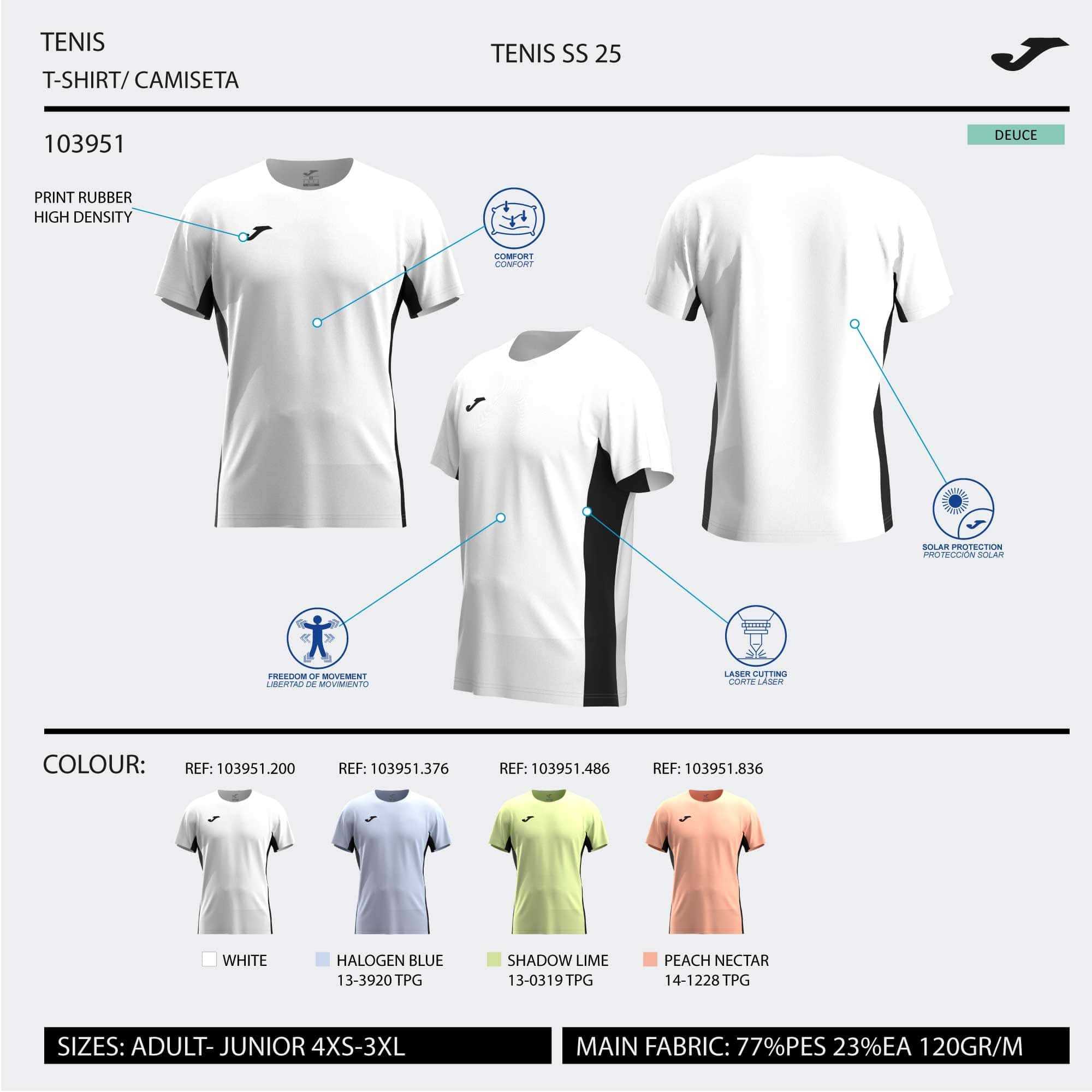 T-Shirt short sleeve man Challenge