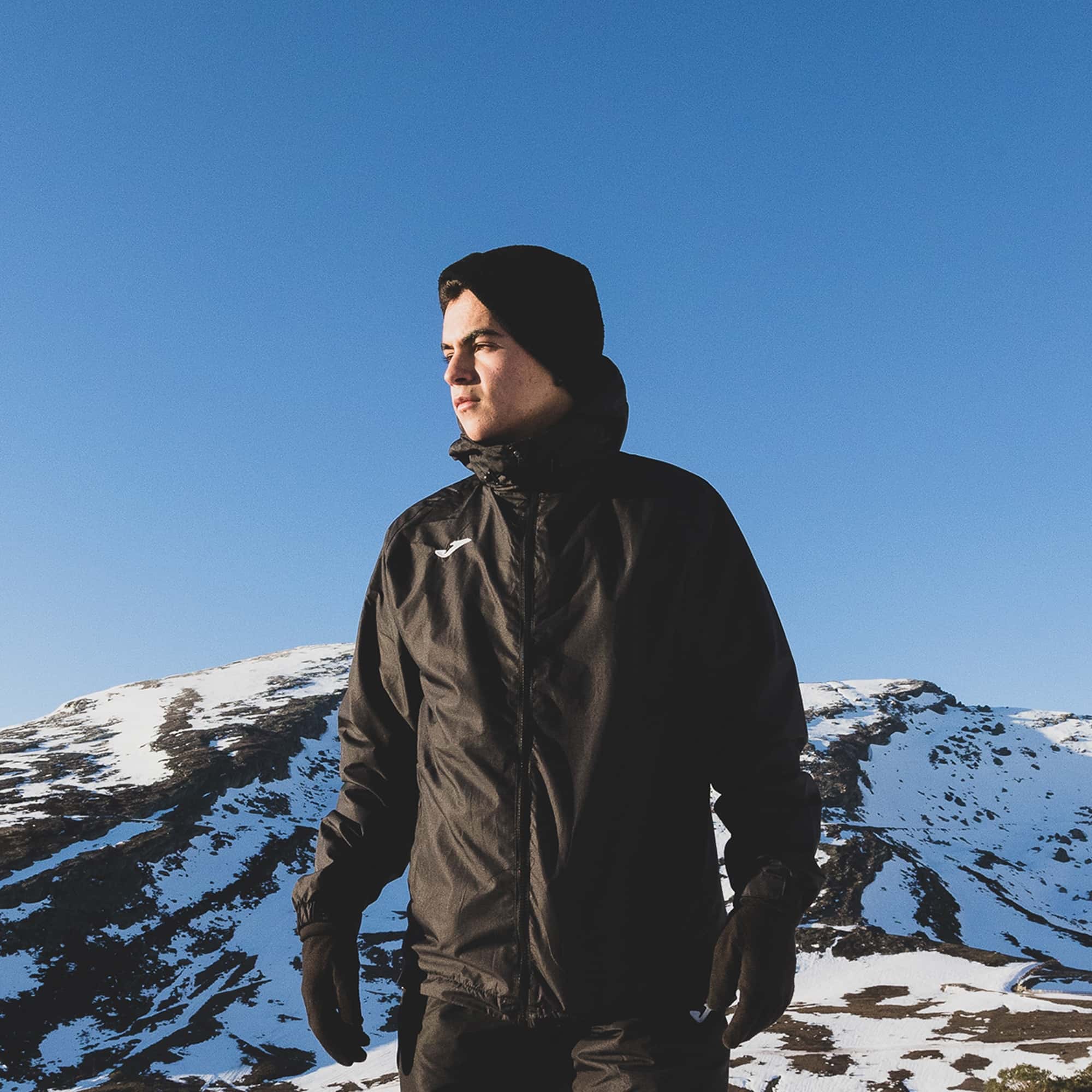 Rainjacket man Cervino