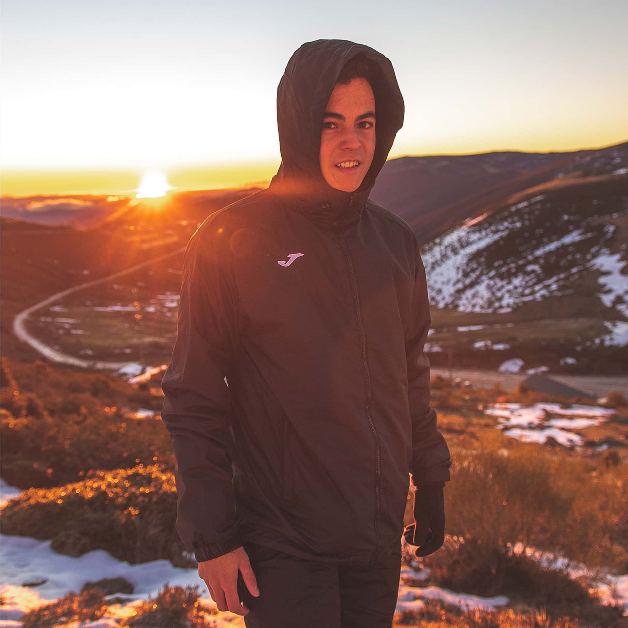Rainjacket man Cervino
