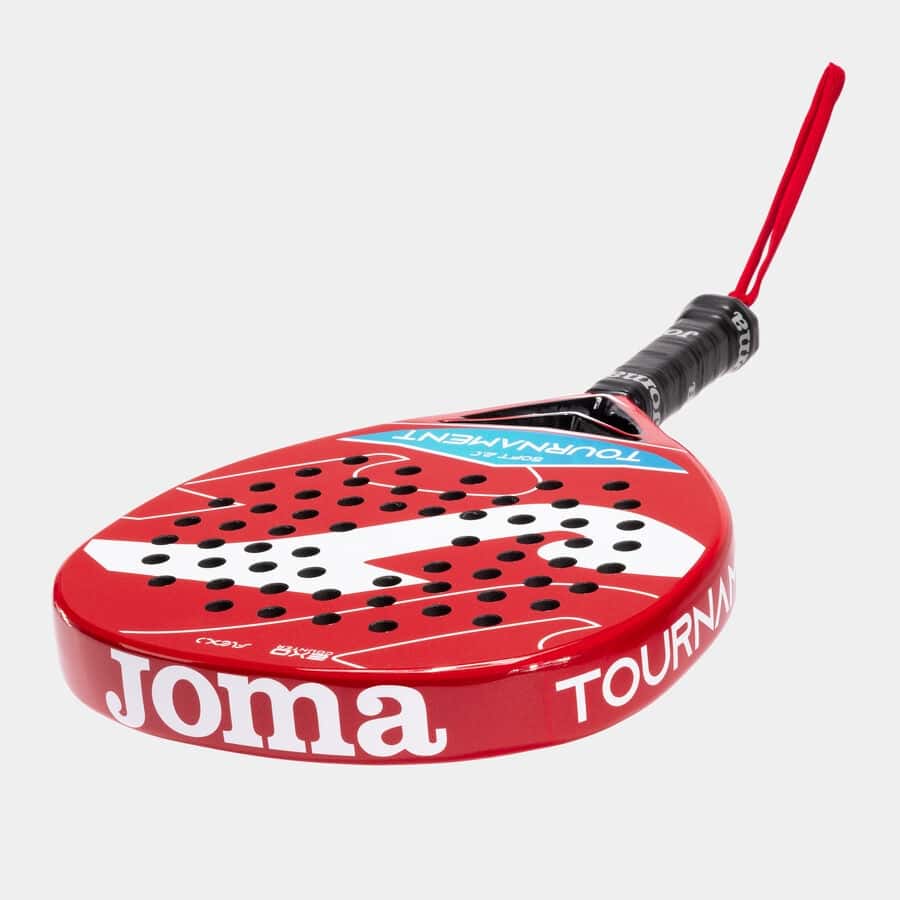 Padel racket Tournament Soft red white | ONE SIZE | Rood-Wit | 401578. ...
