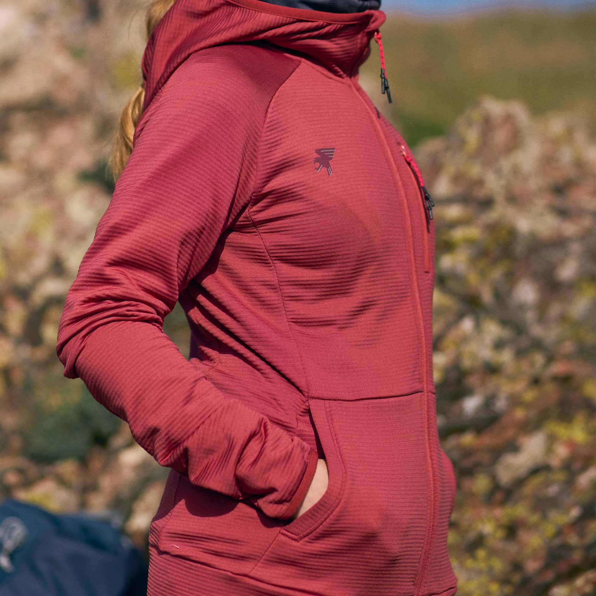 Hooded jacket woman Mystic