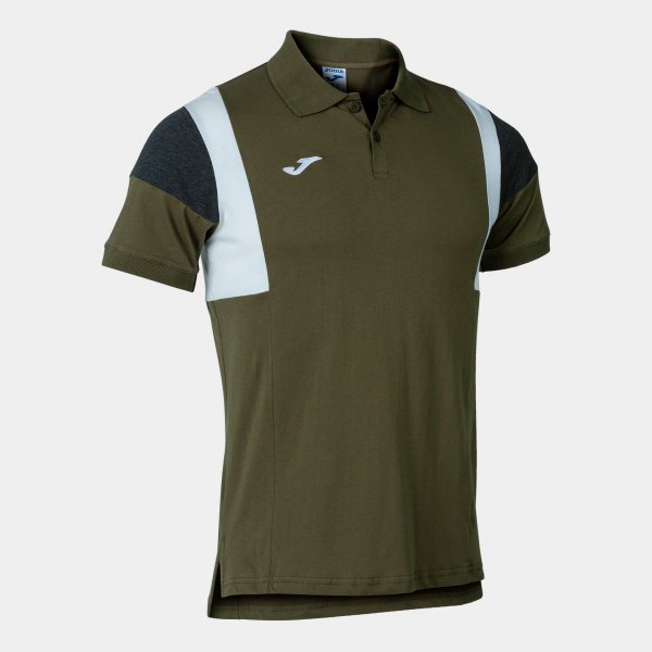 Polo shirt short-sleeve man Confort III khaki