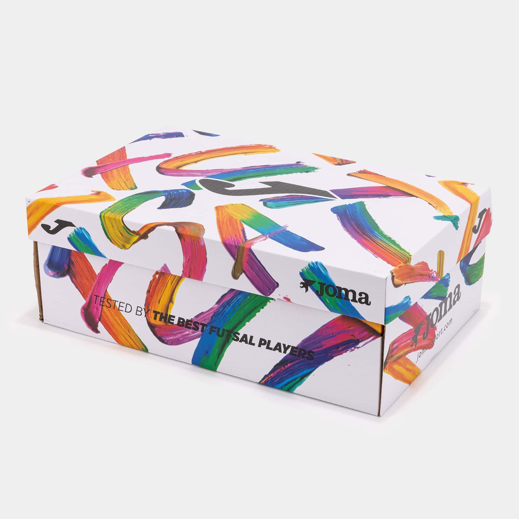 Futsal shoes Top Flex Plus 26 Graffiti indoor white