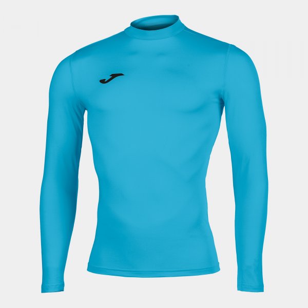 Long sleeve shirt unisex Brama Academy fluorescent turquoise