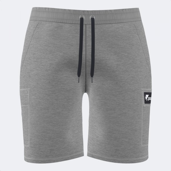 Bermuda shorts man California melange gray