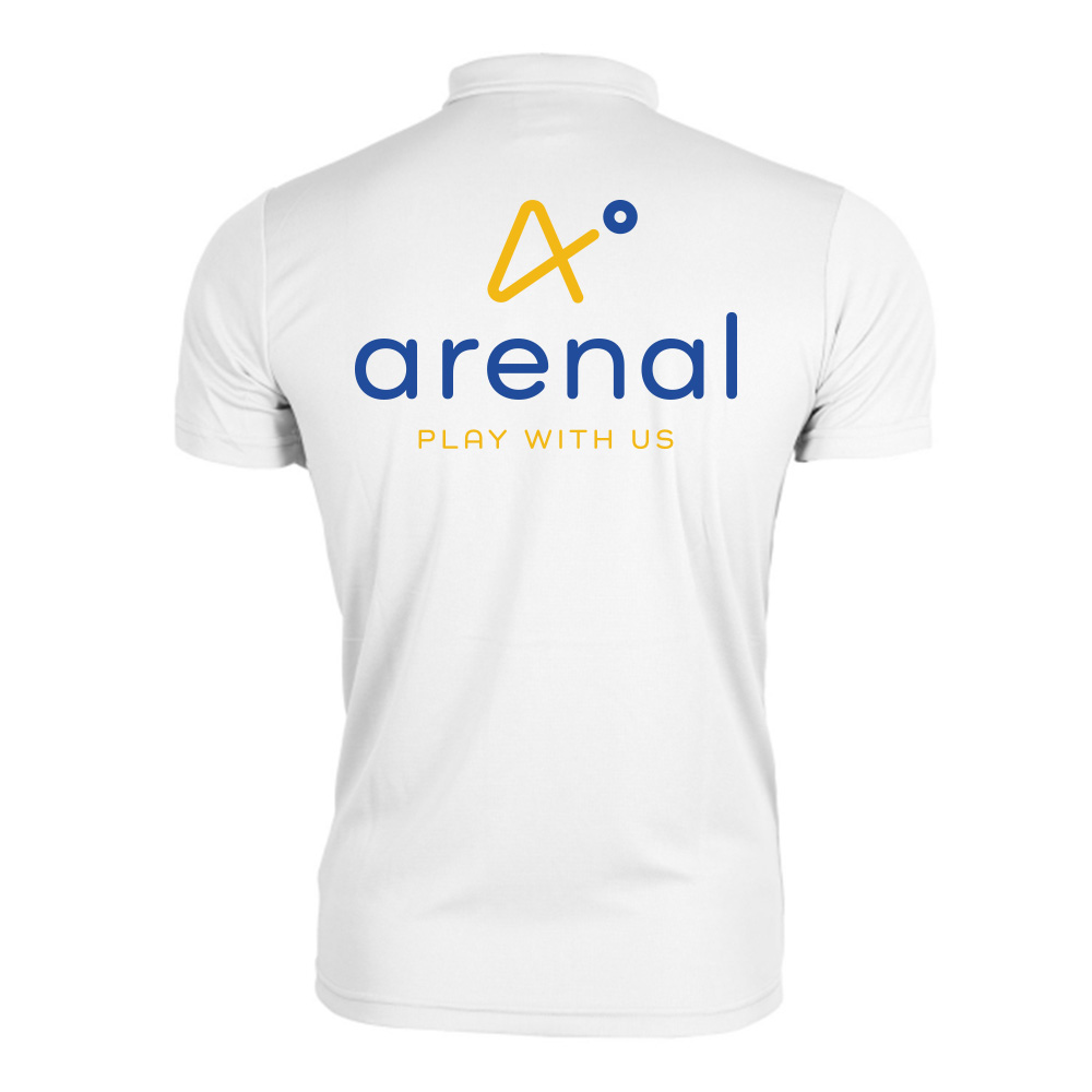 Arenal - Polo shirt short-sleeve man Hobby white