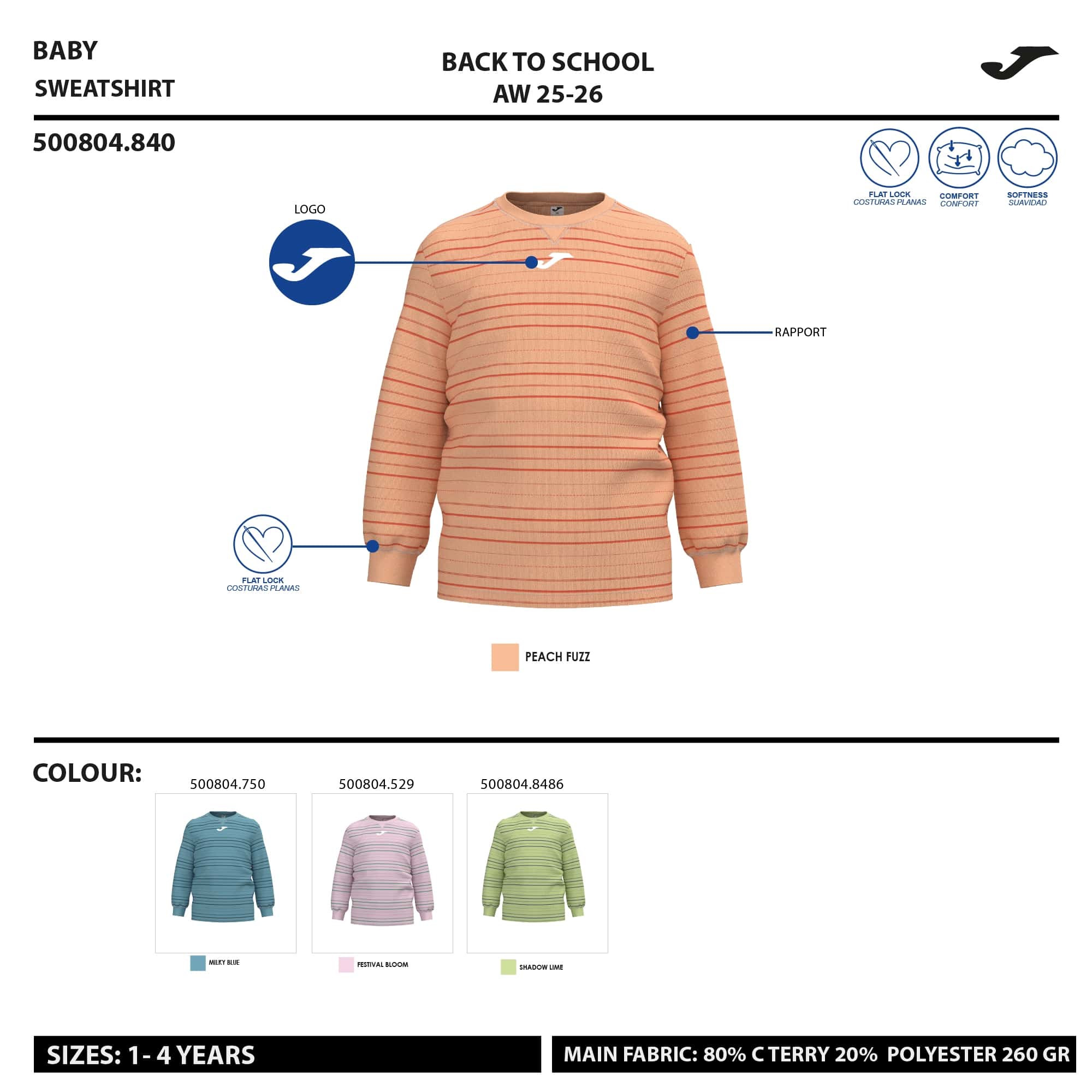 Sweatshirt unisex Kids Camp