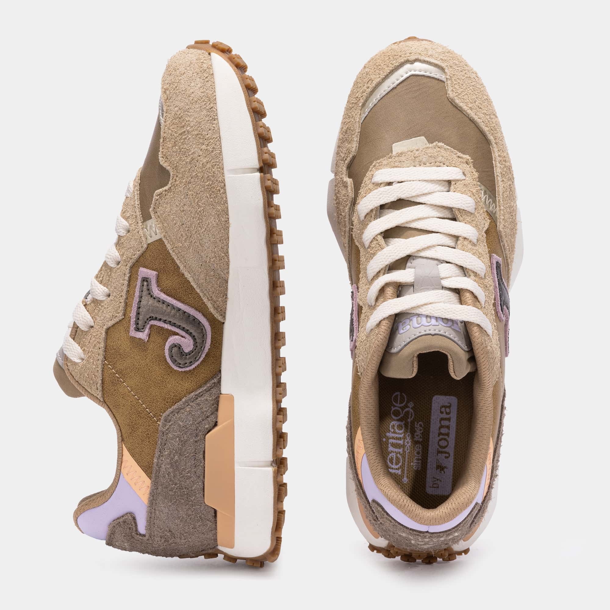 Casual shoes C.1992 Lady 25 woman brown