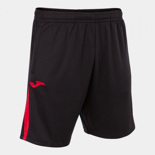 Bermuda shorts man Championship VII black red