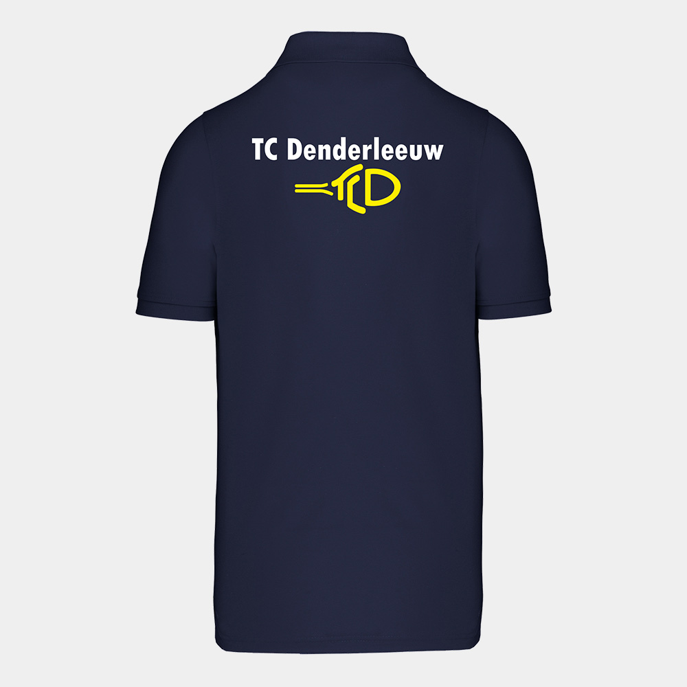 TC Denderleeuw - Polo shirt short-sleeve woman Hobby navy blue