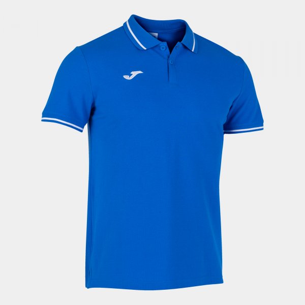 Polo shirt short-sleeve man Confort II royal blue